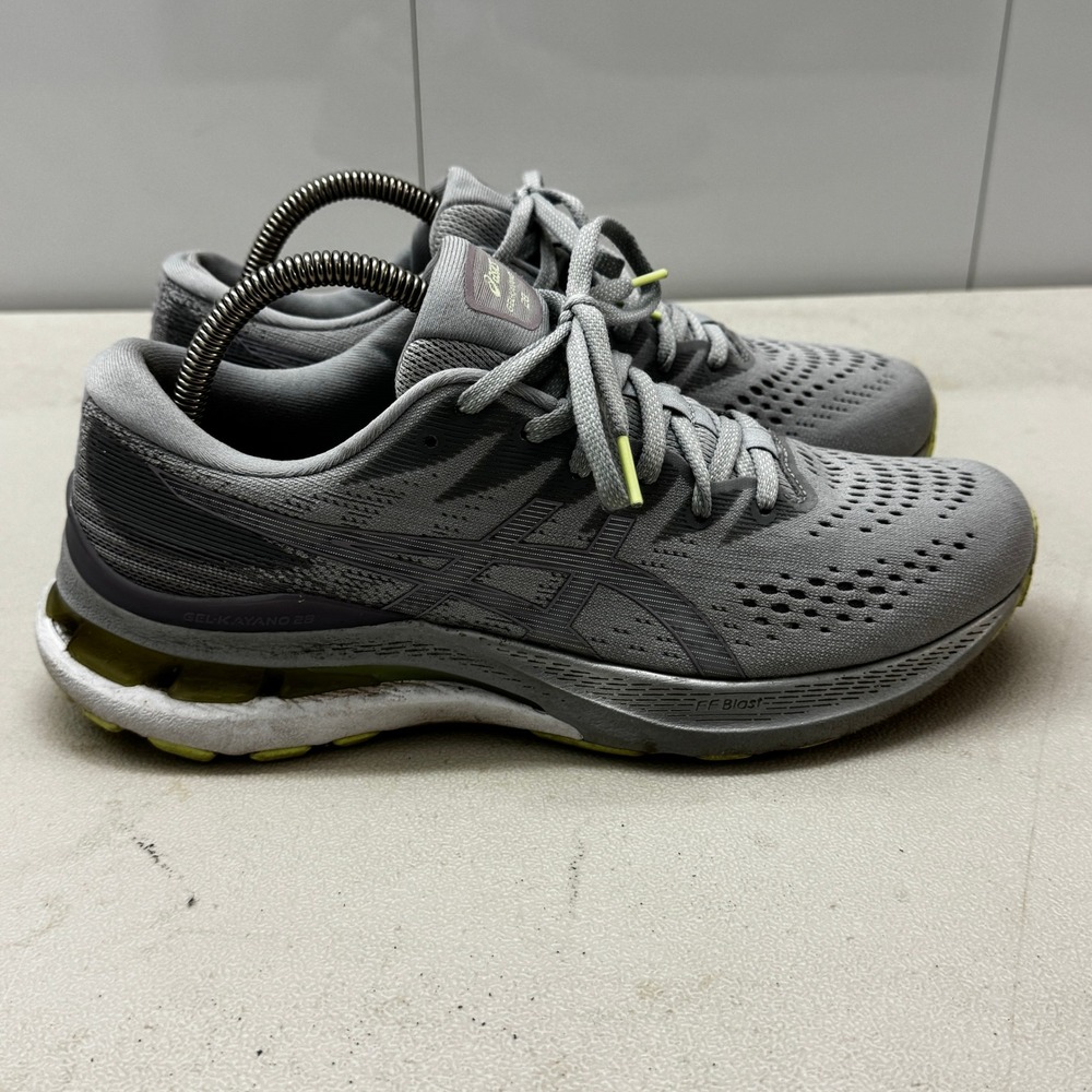 Asics Gel-Kayano 28 Piedmont Grey Lavender Running Shoes Womens 10 1012B047